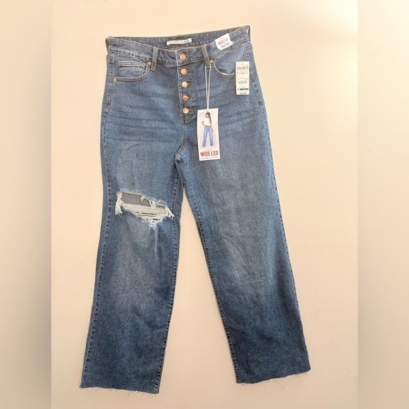 Celebrity Pink Denim - Celebrity Pink Blue Flare Wide Leg Jeans